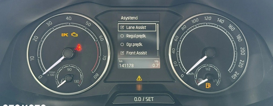 Skoda Scala cena 56900 przebieg: 141178, rok produkcji 2019 z Pyskowice małe 137